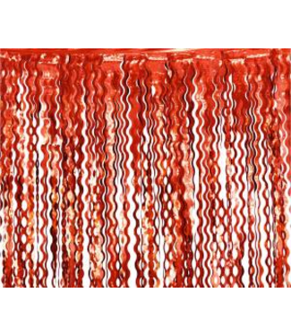 Backdrop gordijn rood swirl | 100 x 200cm