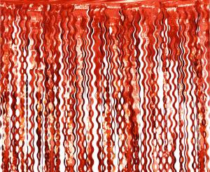 Backdrop gordijn rood swirl | 100 x 200cm