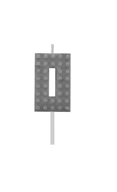 Building blocks kaarsje 0 | 5,5 cm