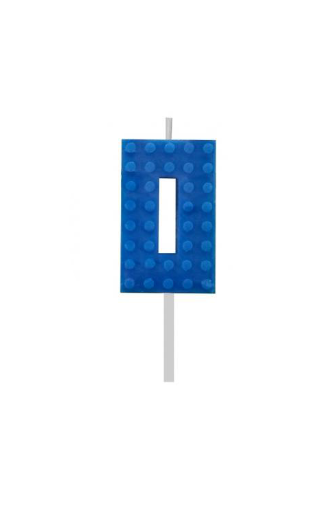 Building blocks kaarsje 0 | 5,5 cm
