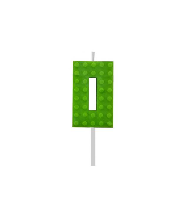 Building blocks kaarsje 0 | 5,5 cm