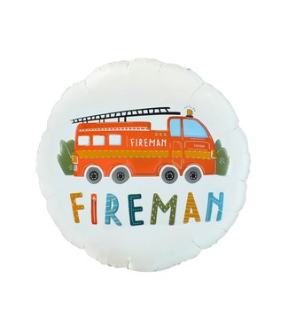 Folieballon brandweer | 40 cm