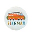 Folieballon brandweer | 40 cm
