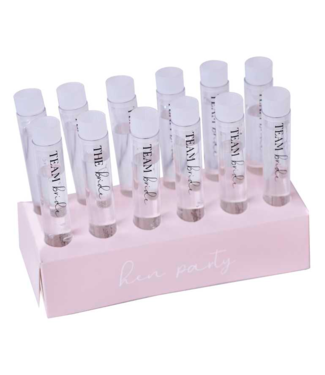 Ginger Ray Team bride shotjes | Display met 11x team bride & 1x bride