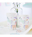 Bekers eenhoorn & regenboog | 250 ml | 6 stuks