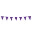 Globos Mini vlaggenlijn paars | 3 meter
