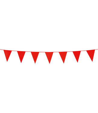 Globos Mini vlaggenlijn rood | 3 meter
