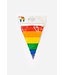 Vlaggenlijn regenboog | 10 meter