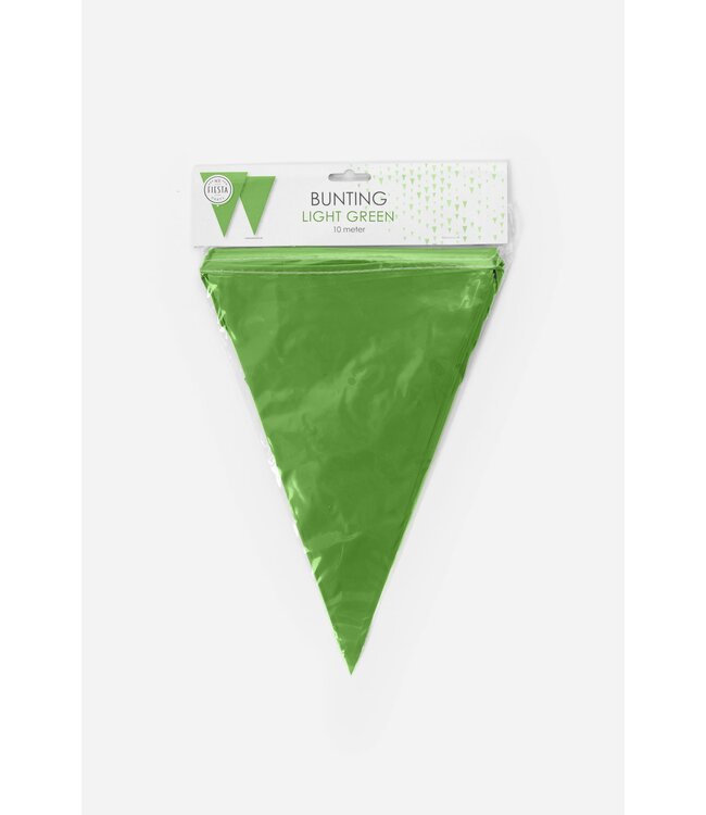 Vlaggenlijn lichtgroen | 10 meter