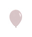 Sempertex Ballonnen pastel dusk rose MINI | 5" = 12cm | zak 50 stuks