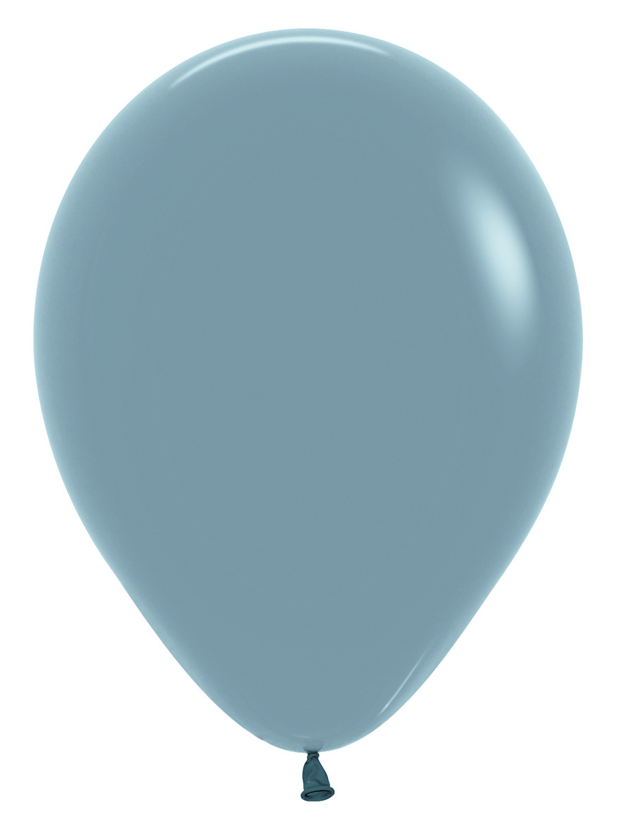 Ballonnen pastel dusk blue | zak 50 stuks