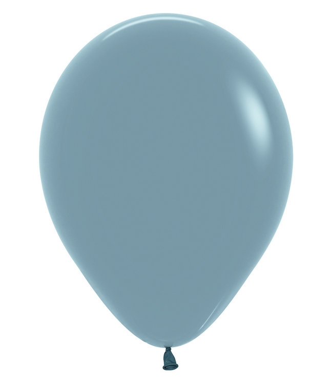 Ballonnen pastel dusk blue | zakje 5 stuks