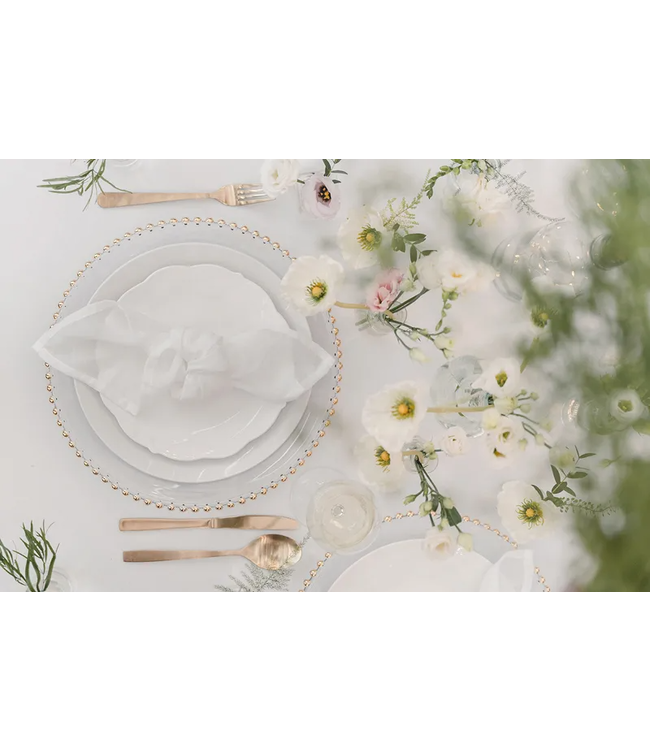 OUTLET Stoffen servetten | Wit | 4 stuks | 40x40 cm