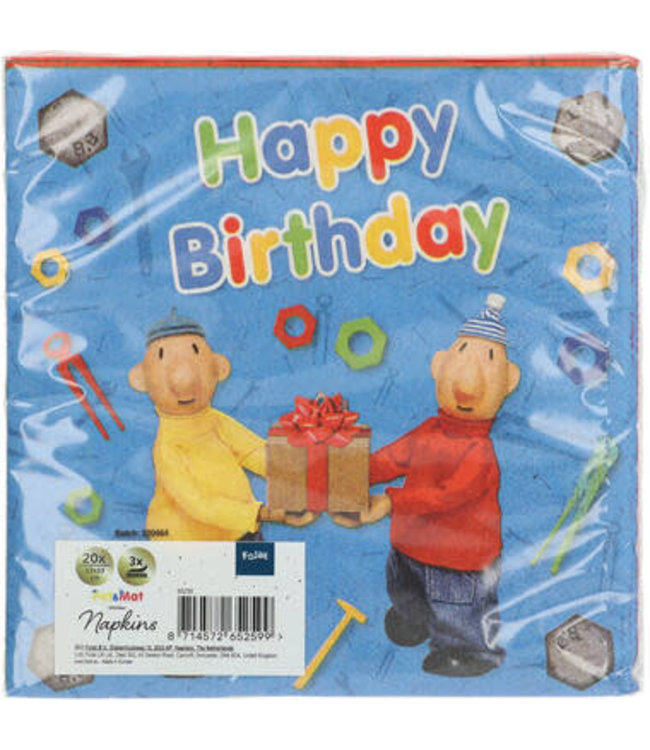 Servetten Buurman & Buurman | 33x33cm | 20 stuks