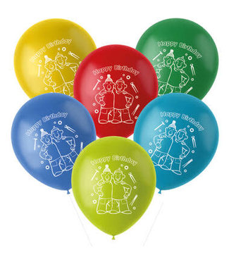 Folat Ballonnen Buurman & Buurman | 33cm | 6 stuks