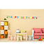 Letterslinger 'Happy Birthday' Buurman & Buurman | 1,5 meter