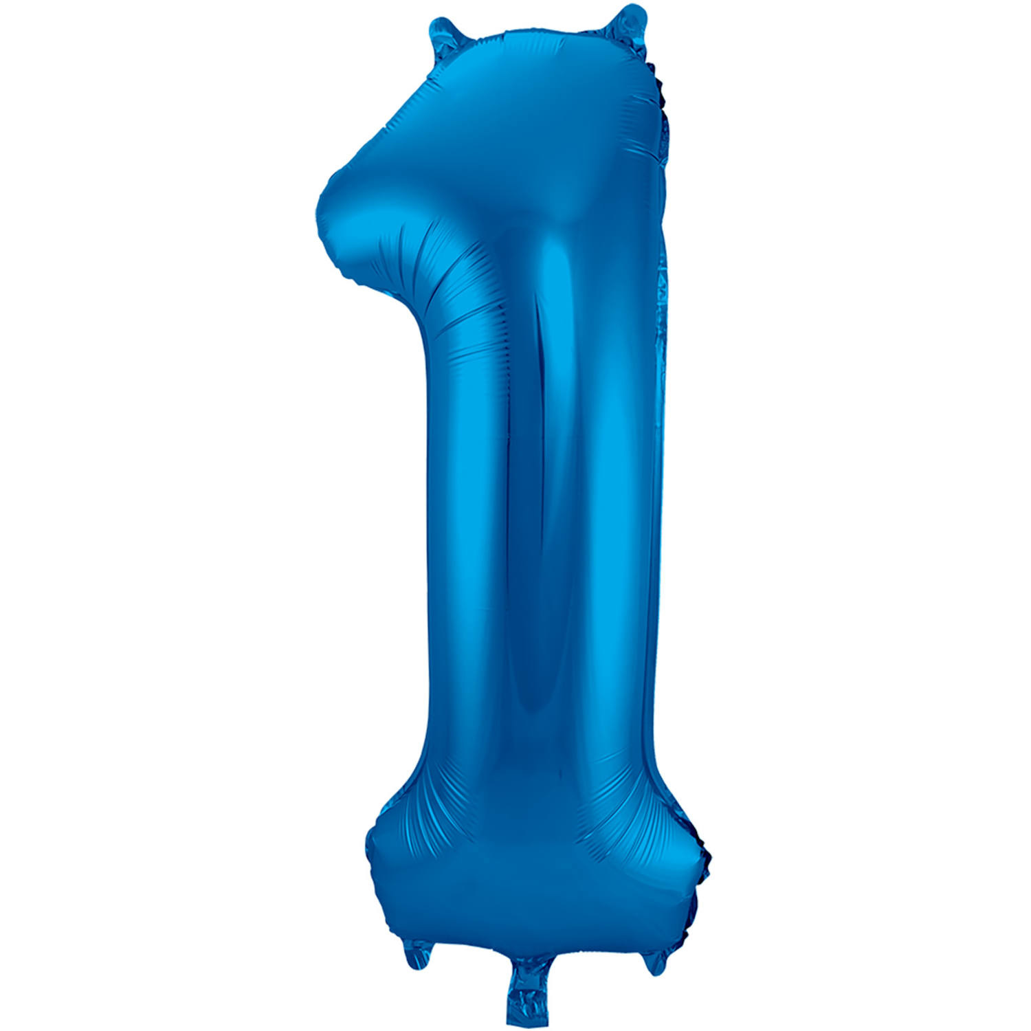 Cijferballon 1 | Blauw | 86 cm