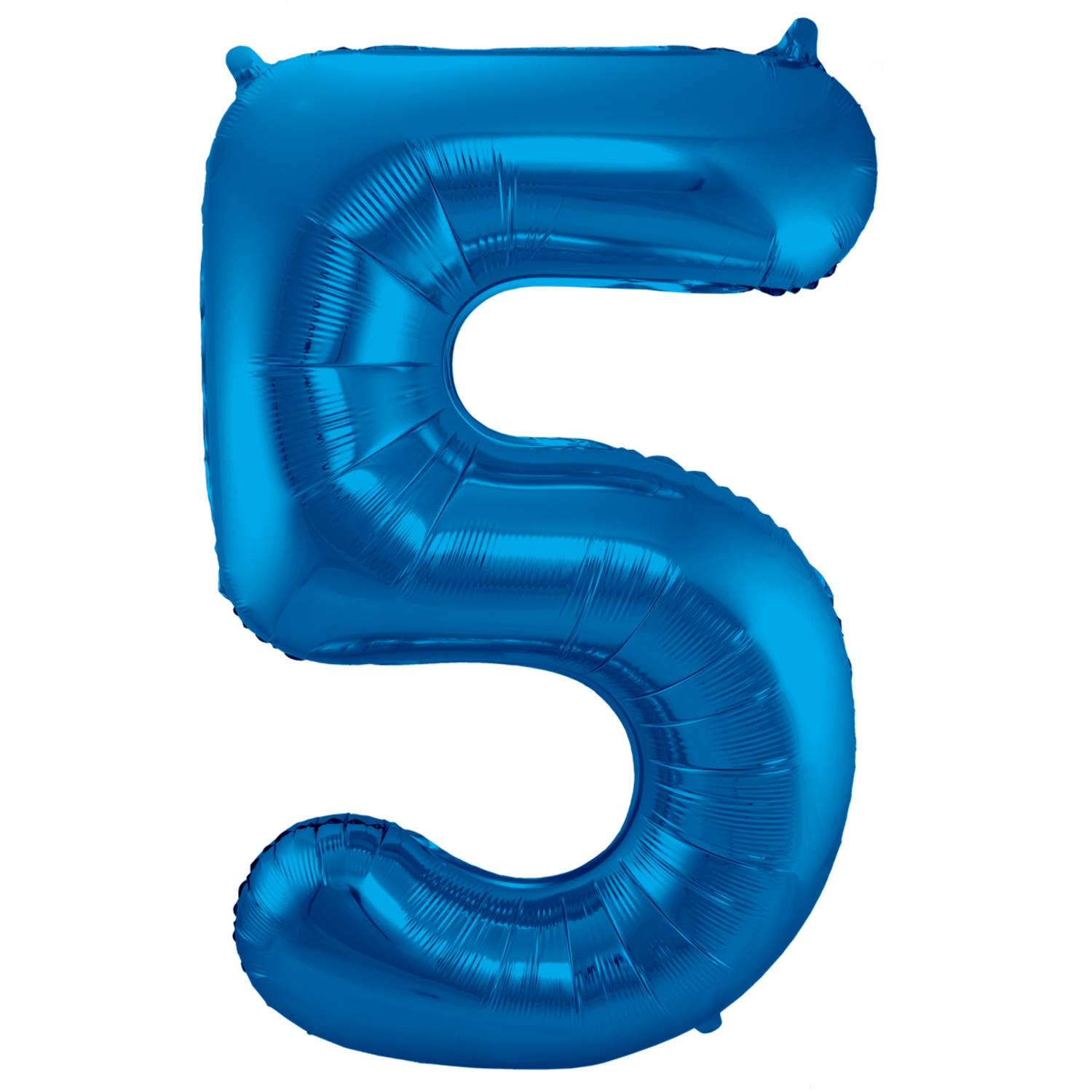 Cijferballon 5 | Blauw | 86 cm