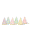 PartyDeco Feesthoedjes pastel sterren | 6 stuks