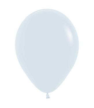 Sempertex Reuzeballon wit - 45 cm - zak 25 stuks