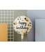 PartyDeco Folieballon Happy Birthday | Bouwvoertuigen