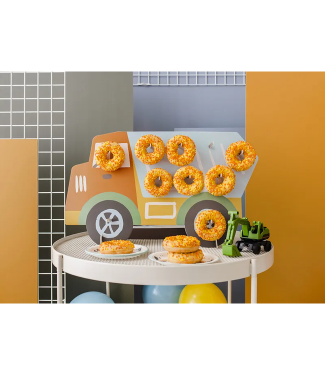 Donut wall truck | 61x37.5 cm