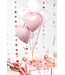 Folieballon hart | 45 cm | lichtroze