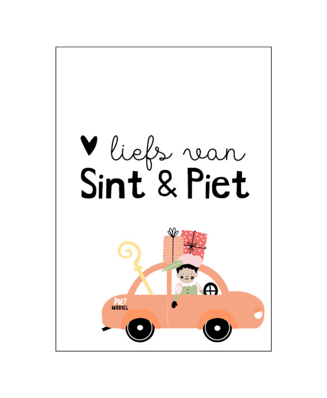 Kaart Liefs Van Sint Piet Feestdeco