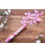 Confetti kanon met rozenblaadjes | Roze | 40cm