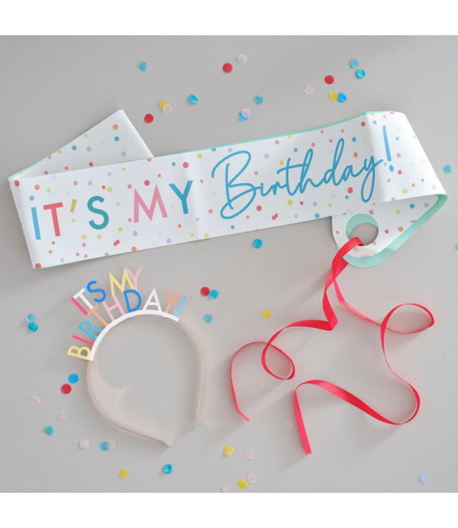 OUTLET Sjerp & haarband | It's my birthday