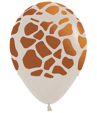 Sempertex OUTLET Ballonnen Giraf - White Sand | zakje 5 stuks