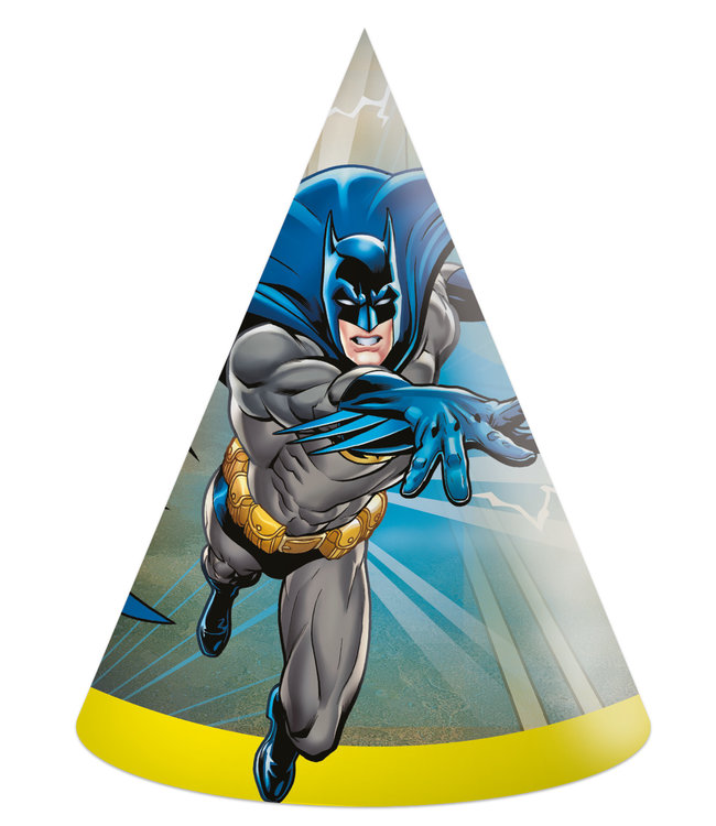 Globos Batman hoedjes | 6 stuks