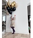 Ballonnen CHROME goud - zakje 5 stuks