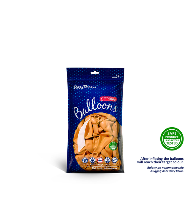 Ballonnen Mandarin Orange MINI | 12 cm = 5" | 100 stuks