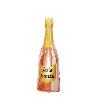 GoDan Folieballon Champagne | Rosegoud | 91 x 40cm