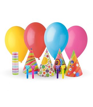 GoDan Party set | Mix colours | 4 personen | 13-delig