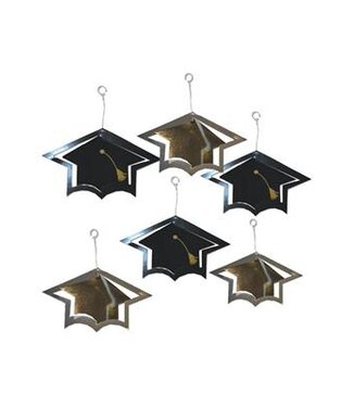 OUTLET Hangdecoratie | Geslaagd | 6 stuks