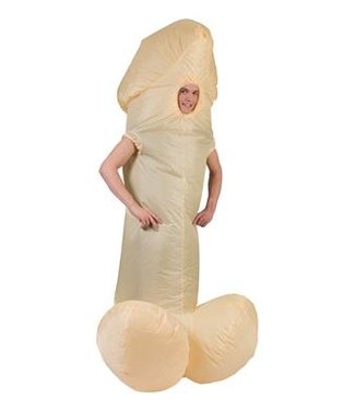 Vrijgezellenfeest pak PIEMEL | Opblaasbaar | incl. ventilator