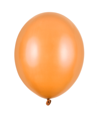 Strong Balloons Ballonnen Metallic Mandarin Orange | 30cm | 100 stuks