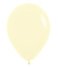 Sempertex Ballonnen pastel matte yellow | 30cm = 12" | 50 stuks