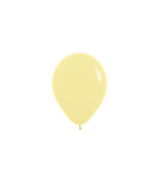 Sempertex Ballonnen Matte Yellow | MINI 12cm = 5" | 50 stuks