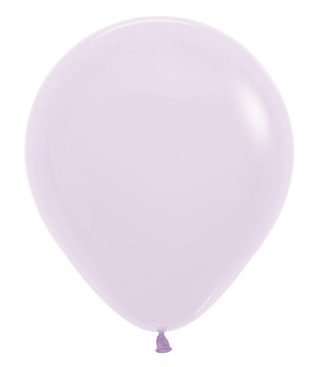 Reuzeballon pastel matte lilac | 45cm = 18" | 1 stuk