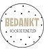 Feestdeco stickers Stickers | Bedankt voor de fijne tijd! | zakje 20 stuks