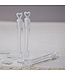 OUTLET Bellenblaas Hartjes Wit | 24 stuks