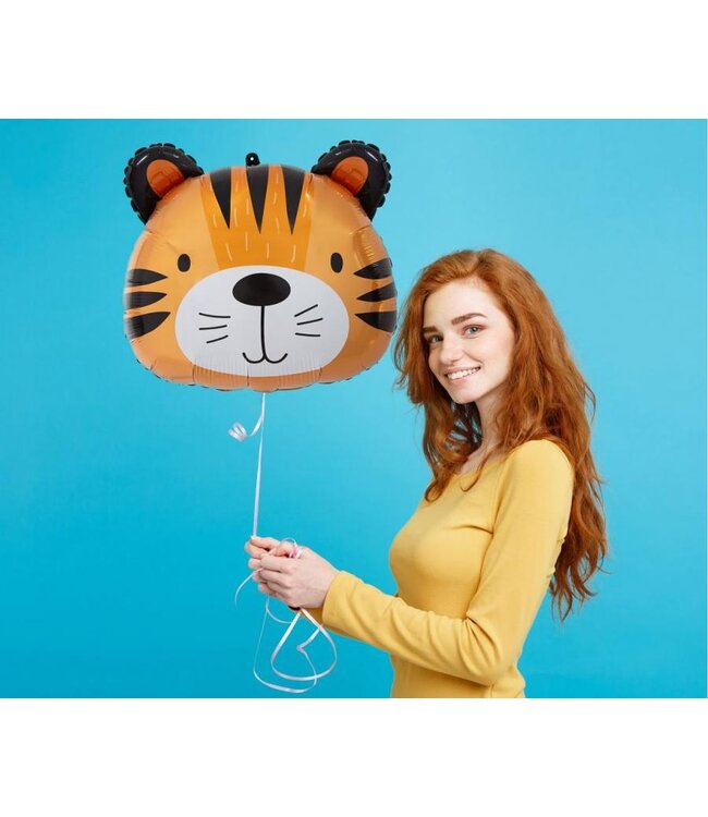 Folieballon Tijger | 41x36 cm