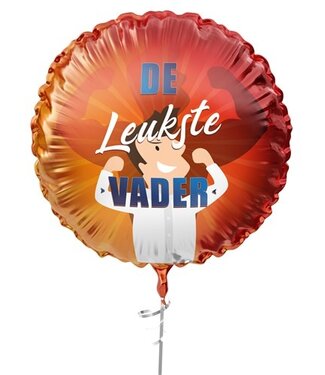 Haza Folieballon De leukste vader | 45 cm