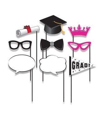 Haza OUTLET Photobooth props Geslaagd | 10 stuks