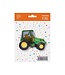 Folieballon Groene Tractor | ~60cm