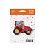 Folieballon Rode Tractor | 60cm