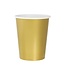 GoDan Papieren bekers | Goud | 270mL | 14 stuks